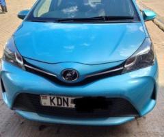 Toyota Vitz 2016 Light Blue